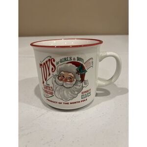 burton+BURTON Coffee Mug Santa With Toys Kitchen Christmas